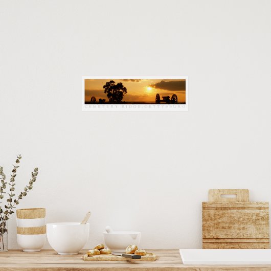 Poster Gettysburg (Cuisine)