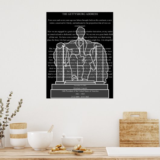 Poster Gettysburg (Cuisine)