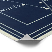 Poster Gettysburg Battlefield Civil War Map (1863) (Coin)