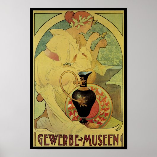 Poster Gewerbe Museen (Devant)