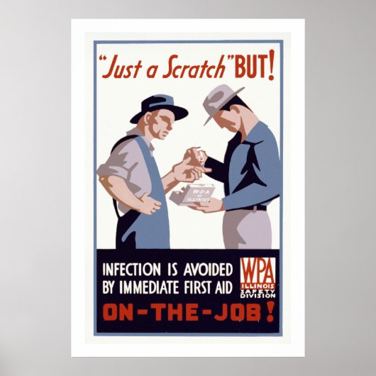poster "Gewoon een kruidvat" Eerste Hulp (Voorkant)