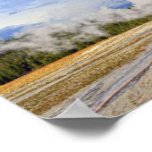 Poster Geyser, parc national de Yellowstone (Coin)