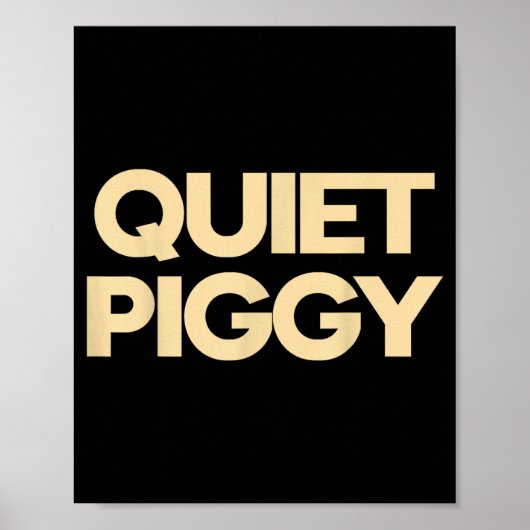 Poster Ggy silencieux (Devant)