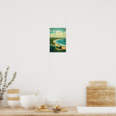 Poster Ghana Illustration Travel Art Vintage (Cuisine)