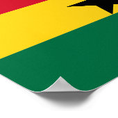 Poster Ghana Indicateur Afrique (Coin)