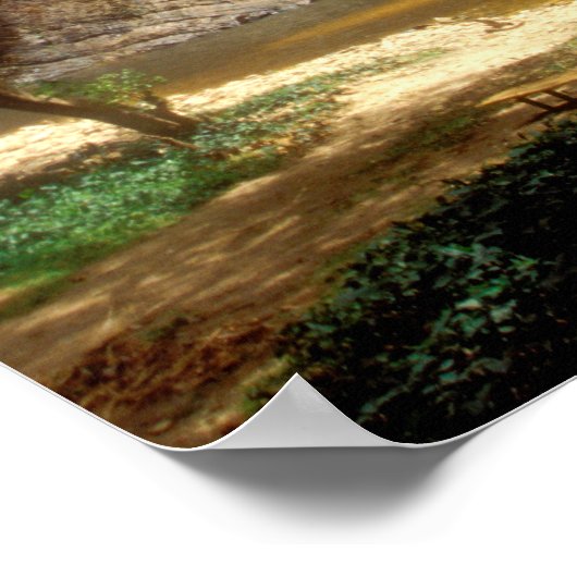 Poster Ghana : Wli Falls, alias Agumatsa Falls (Volta) (Coin)