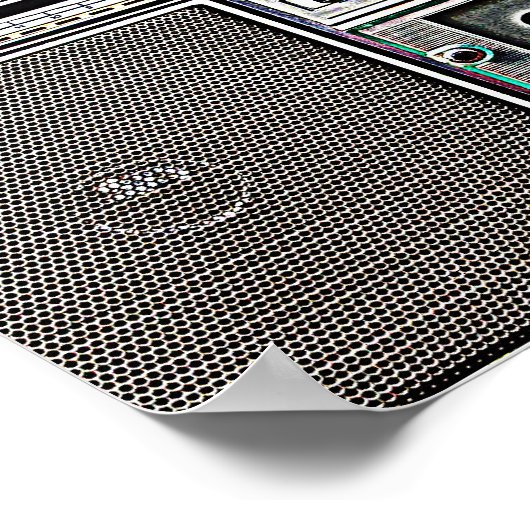 POSTER GHETTO BLASTER (Coin)