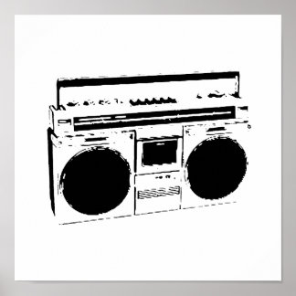 Poster Ghettoblaster