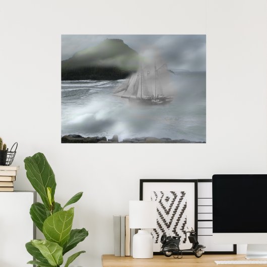 Poster Ghost (Bureau à domicile)