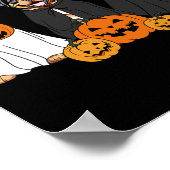 Poster Ghost And Witch Rottweiler (Coin)