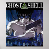 Poster Ghost anime dans la coque classique (Devant)