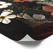 Poster Ghost Bathtub Floral Portrait, Dark Academia (Coin)