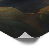 Poster Ghost Bathtub Portrait Print, Dark Academia (Coin)