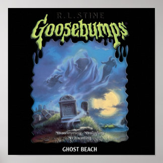 Poster Ghost Beach Goosebumps