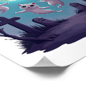 Poster Ghost Cat Parade (Coin)