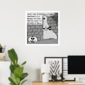 Poster Ghost Contractors Facile d'accès (Bureau à domicile)