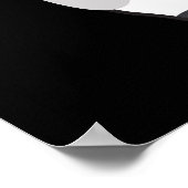 Poster Ghost Cow Moo I Signifie Boo Halloween Cadeau (Coin)