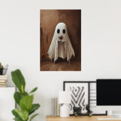 Poster Ghost Drinking Cocktail Dirty Martini Olives (Bureau à domicile)