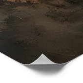 Poster Ghost Drinking Coffee In Fall Forest Print, Ghost (Coin)