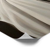 Poster Ghost Drinking Coffee Print, Ghost Tea Whimsical (Coin)