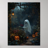 Poster Ghost Gardener Dark Garden Cosy Halloween (Devant)
