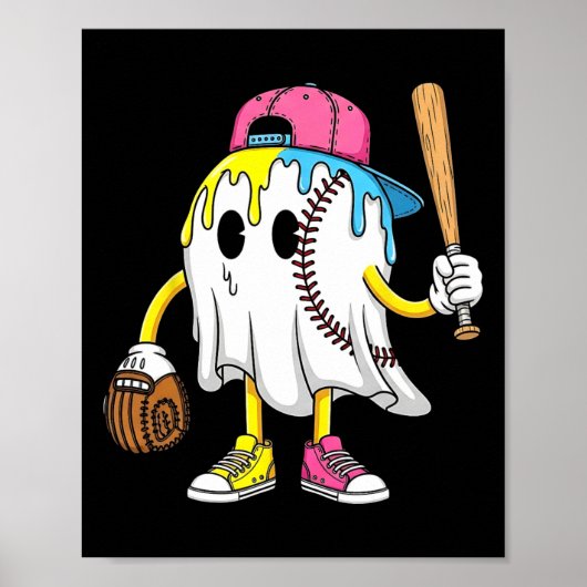 Poster Ghost Ghost Sell Spots Vendre Drip Hallowee (Devant)