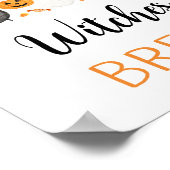 Poster Ghost Halloween sorcières Brew Boissons Signale (Coin)