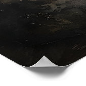 Poster Ghost In Fall Forest Print, Ghost Whimsical Dark (Coin)