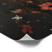 Poster Ghost In Field Poppies Portrait Print, Flower (Coin)