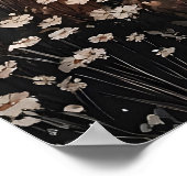 Poster Ghost In Forest Field With Flower, Dark Academia (Coin)