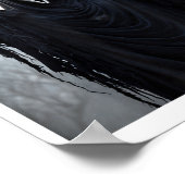 Poster Ghost Red Heart Hands Y Face Halloween Valentines (Coin)