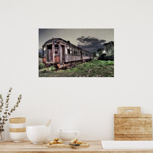 Poster Ghost Town Train - Montana (Cuisine)