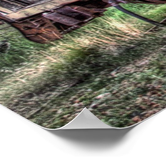 Poster Ghost Town Train - Montana (Coin)