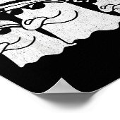 Poster Ghoul Dad Vintage Daddy Ghost Funny Halloween (Coin)