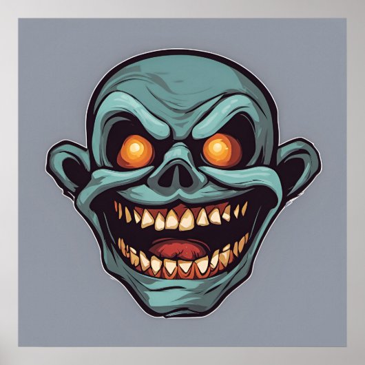 Poster Ghoul - Halloween (Devant)