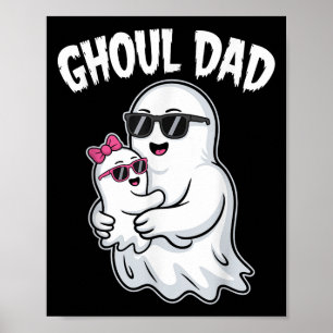 Poster Ghoul Papa Chemise Hommes Papa Papa Éffrayant Hall