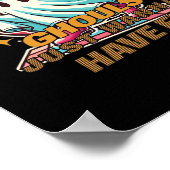 Poster Ghouls Veut Juste Avoir Un Amusant Design Disco Po (Coin)