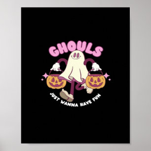 Poster Ghouls veut juste s'amuser - Éffrayante belle Hall