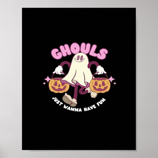 Poster Ghouls veut juste s'amuser - Éffrayante belle Hall (Devant)