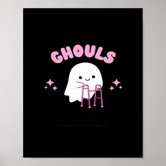 Poster Ghouls veut juste s'amuser Funny & Sloth (Devant)