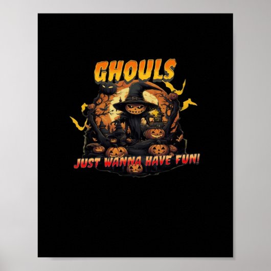 Poster Ghouls veut juste s'amuser - Ghoul (Devant)
