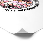 Poster Ghouls veut juste s'amuser Halloween Ghouls nuit (Coin)