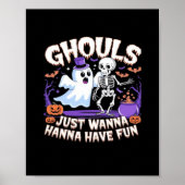 Poster Ghouls Veux Juste S'Amuser Paresseuse Paresseuse (Devant)