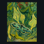 Poster Giant Peacock Moth, 1889 par Vincent van Gogh<br><div class="desc">Vincent van Gogh - Giant Peacock Moth,  1889. Vincent Willem van Gogh (1853-1890) était un peintre postimpressionniste hollandais qui devint à titre posthume l'une des figures les plus célèbres et influentes de l'histoire de l'art occidental.</div>