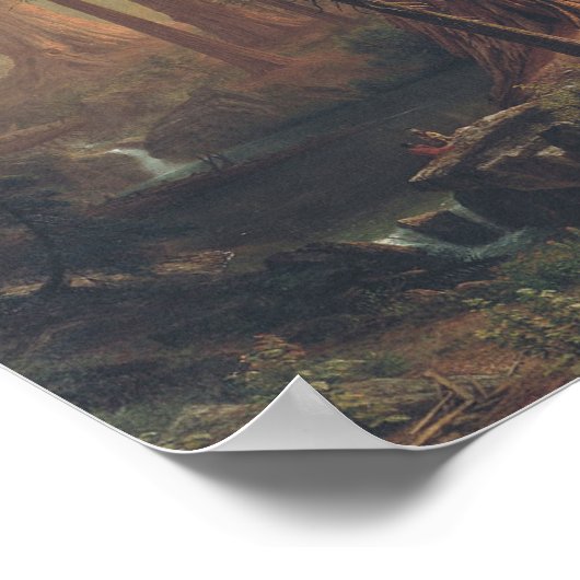 Poster Giant Redwoods par Albert Bierstadt (Coin)