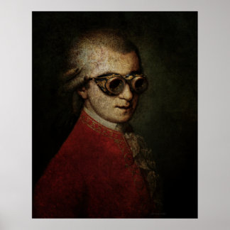Poster Giant Steampunk Mozart