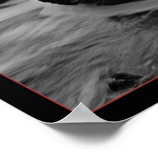 Poster Giants Causeway B&W (Coin)