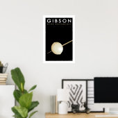 Poster Gibson (Petite affiche) (Bureau à domicile)