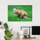 Poster gigantesque Red Fox (Bureau à domicile)