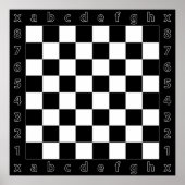 Poster gigantesque table d'échecs (Devant)